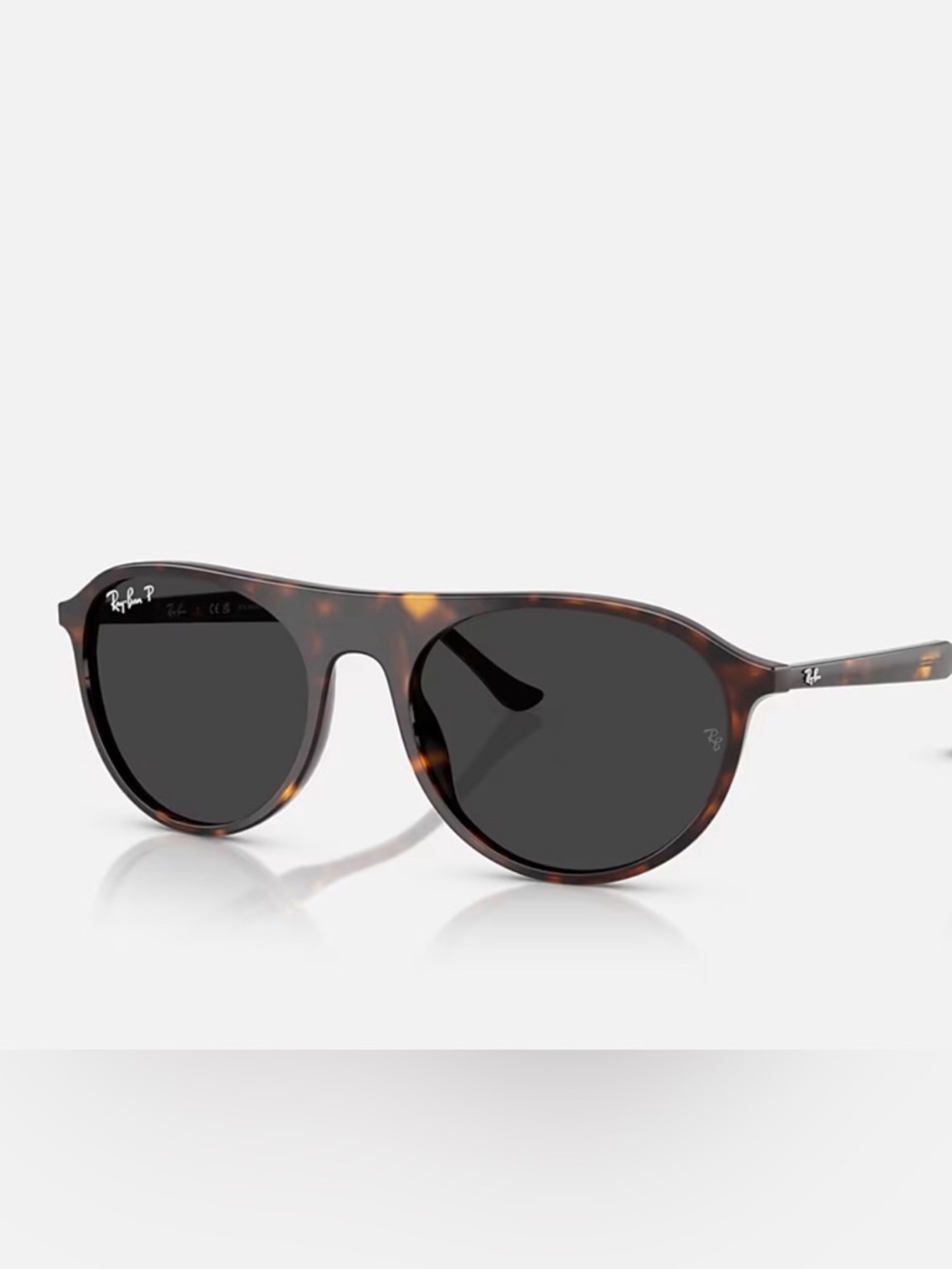 Ray-Ban ORB2215 Havana Polarized w/Black Lenses NWT